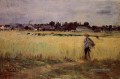 In der Weizen Felder bei Gennevilliers Berthe Morisot